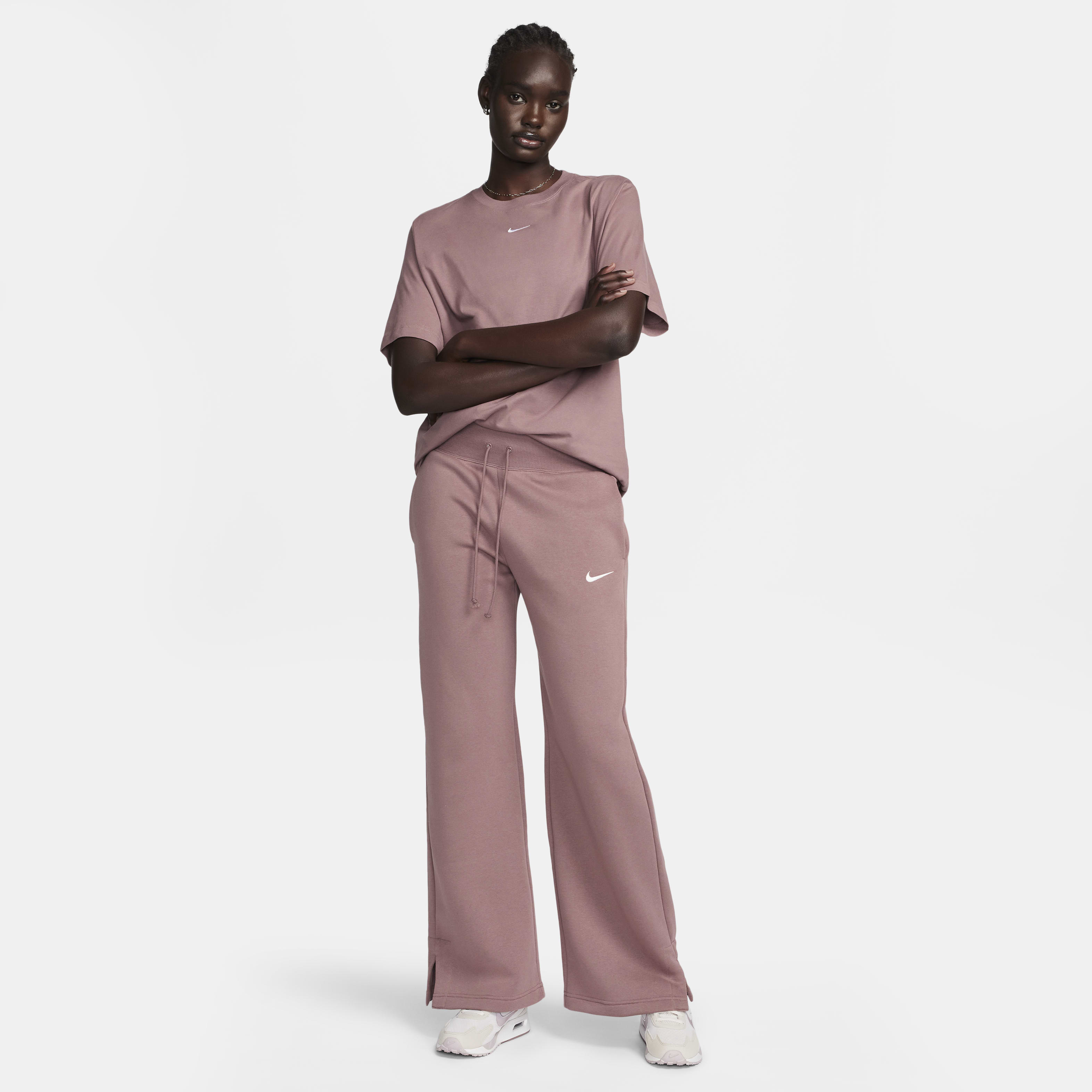 Nike Sportswear Phoenix Fleece Women's High-Waisted Wide-Leg